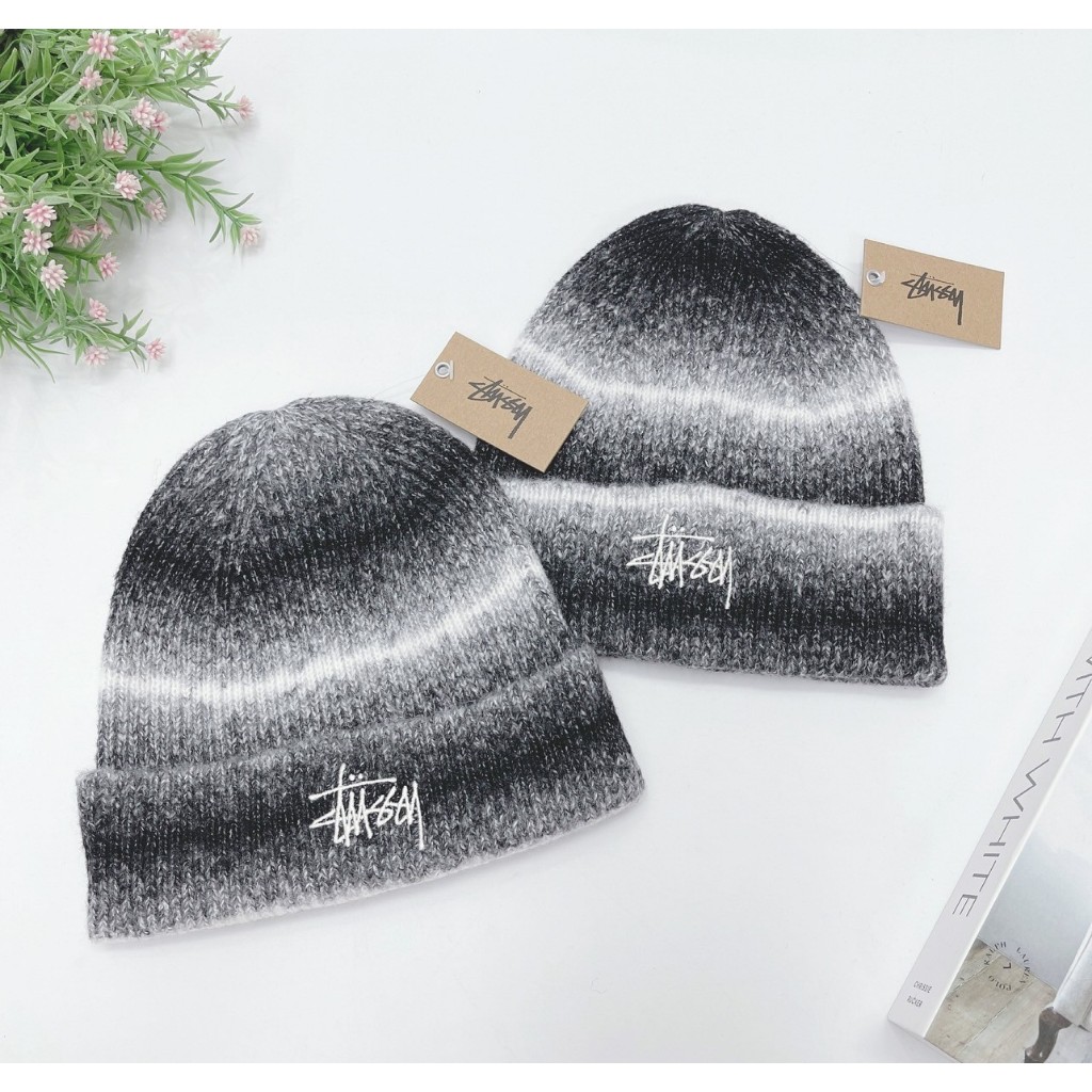 Stussy CUFF BEANIE KNIT STRIPE