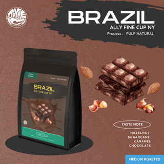 JA-KAE BRAZIL ALLY FINE CUP NY เมล็ดกาแฟบราซิลคั่วกลาง กลิ่น…