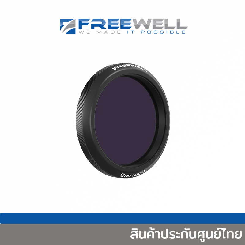 Freewell DJI Osmo Action 5 Pro ND1000 [FW-OA5-ND1000] Perfect for Long Exposure Shots