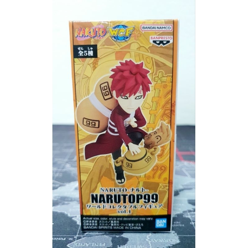 [ของแท้] Gaara - Narutop99 vol.1  - World Collectable Figure WCF , Banpresto - JAIA (Naruto Shippude