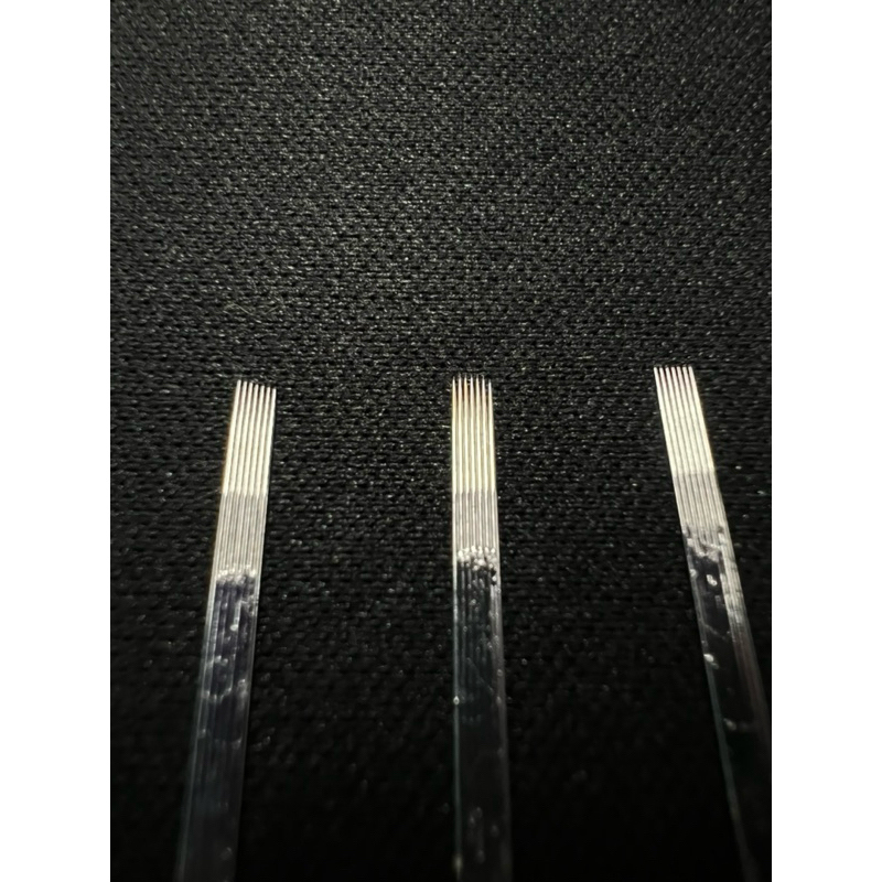ชุดเข็มสักมือประกอบพร้อมใช้ 3ชิ้น ขนาด0.25  หน้าตรง / หน้าโค้ง / แบบเอียงปากฉลาม