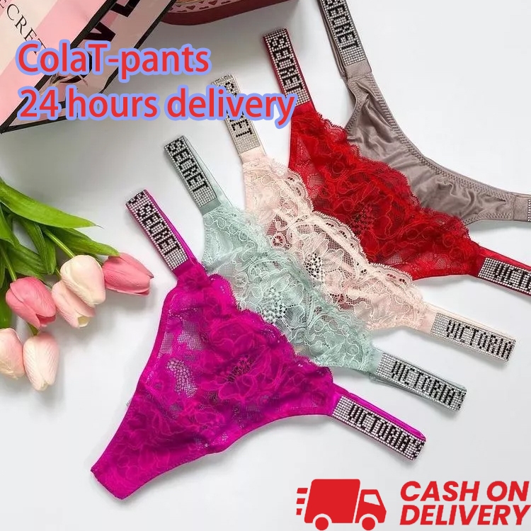 <shopee choice>Victoria's Secret Comfort กางเกงชั้นใน ไร้รอยต่อ พิมพ์ลาย เซ็กซี่