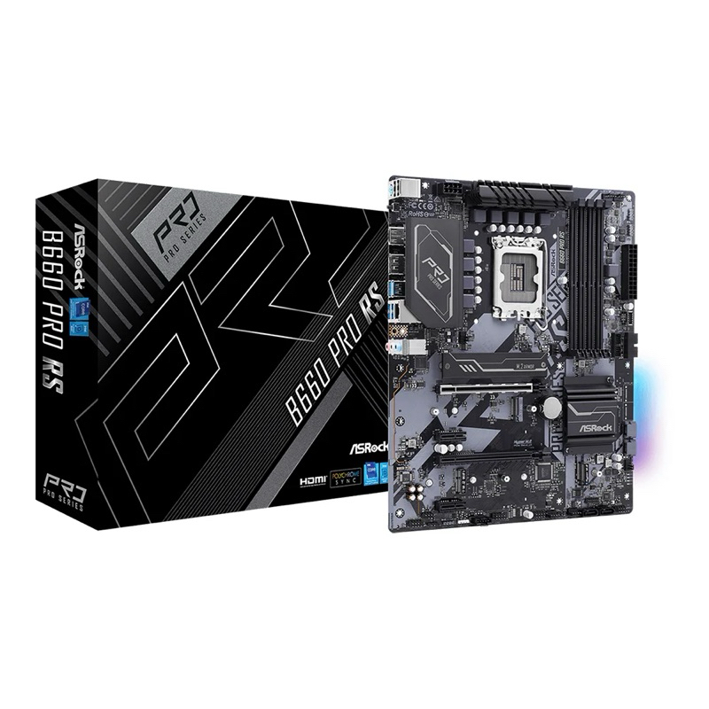 MAINBOARD (เมนบอร์ด) 1700 ASROCK B660 PRO RS (DDR4) พร้อมส่ง