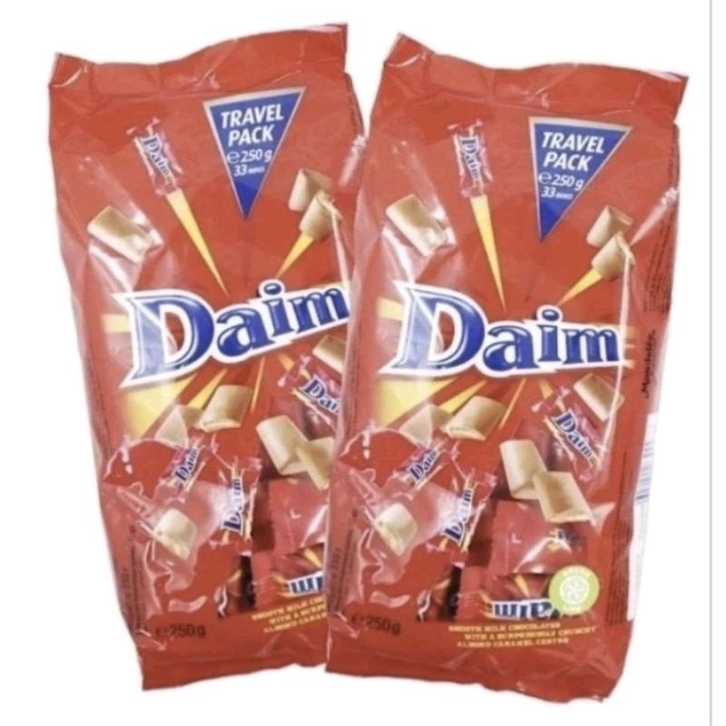 ถูกที่สุดใน Shopee! Daim ช็อคโกแลตสอดไส้คาราเมล ขนาด250กรัม ราคาถูก