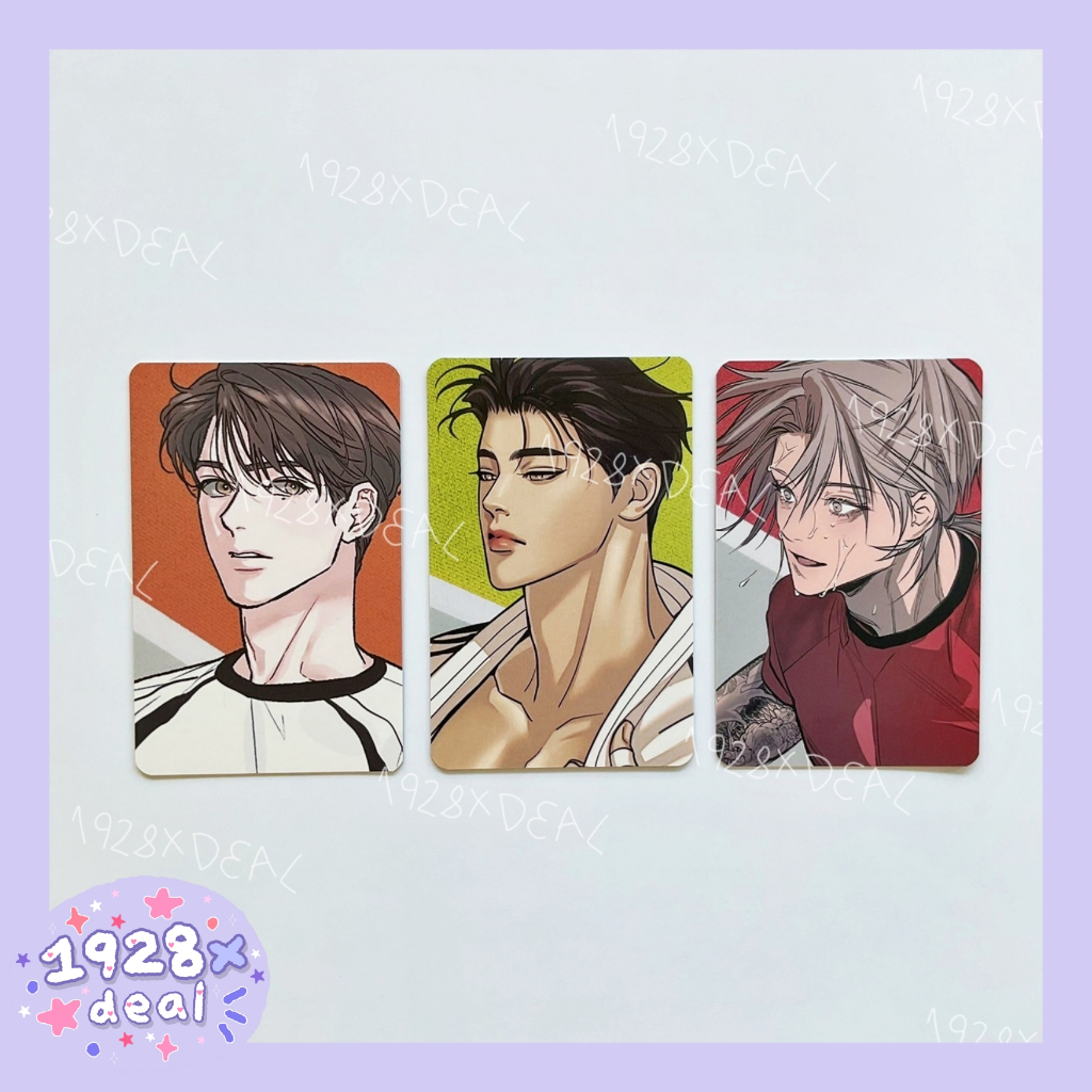(พร้อมส่ง) การ์ด ทีมA ทีมB พระเอก นายเอก TEAM​ Lezhin