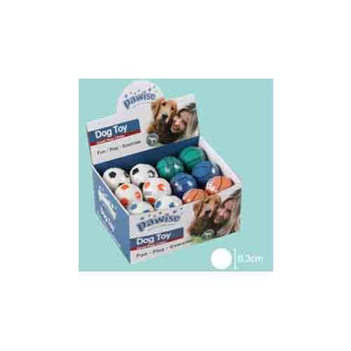 ของเล่นสัตว์เลี้ยง Pawise Sporting Foam Balls Display Box