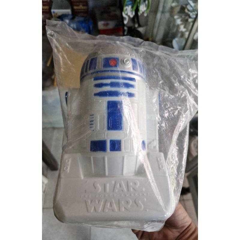 สินค้าสภาพตามรูป ถัง popcorn R2D2 จากเรื่อง STARWAR