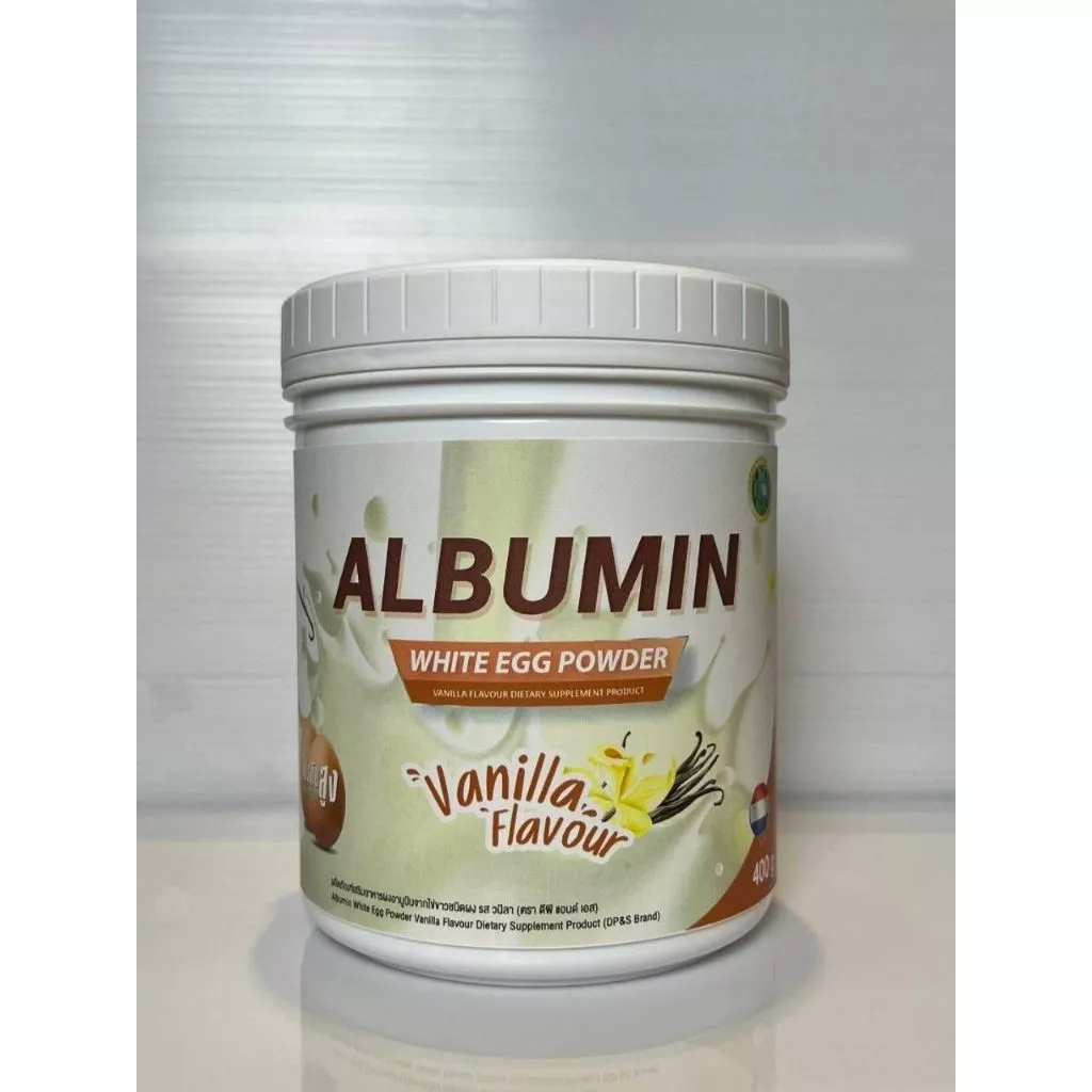 Albumin Egg Powder โปรตีนไข่ขาว 400 กรัม / 30 60 เม็ด thumbnail 5