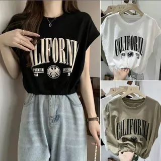 พร้อมส่งในไทย**เสื้อยืดเอวจั๊มยางยืด เสื้อแขนสั้น ผ้าโพลี สกรีนลายด้านหน้า Y159