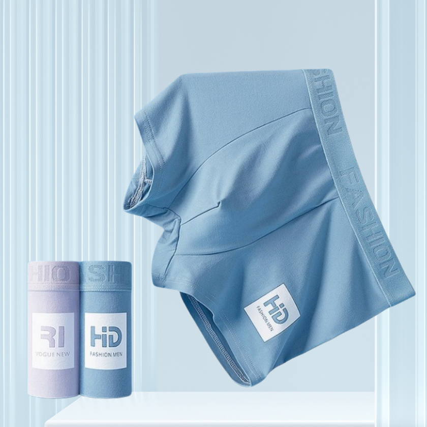 SHUHU กางเกงในชาย กางเกงบ๊อกเซอร์ ผ้านิ่ม เนื้อผ้าระบายอากาศได้ดี men's underwear บ็อกเซอร์ผู้ชาย