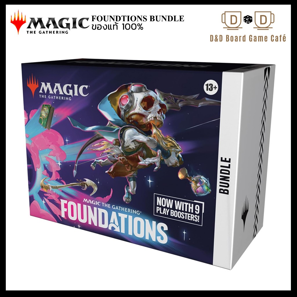 [MTG] Foundations Bundle [ภาษาอังกฤษ] Magic the Gathering (D&D Board&Game)