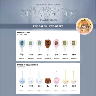 [พร้อมส่ง] พวงกุญแจ NCT DREAM FANLIGHT MINI DOLL KEY RING <THE DREAM SHOW 3 : DREAMSCAPE> OFFICIAL MD - NCTDREAM