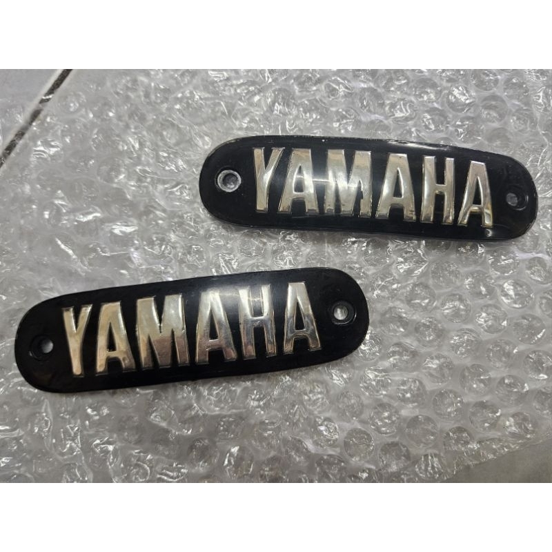 โลโก้ ข้างถังน้ำมัน Yamaha YGS1 YL1 YL3 YL2G YAS1 YG5 YA6 1คู่ ใหม่เก่าเก็บ