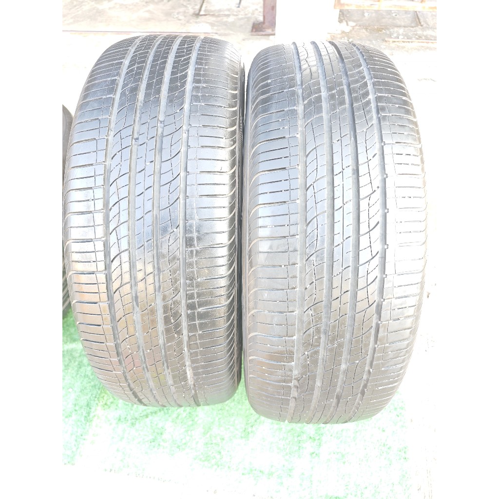 ยางเปอร์เซ็นต์ Giti  Comfort F50 ขนาด 225 55 R19 ยางปี 22 ดอกยางสวยมีแค่ 1 เส้นราคาเส้นละ 500 บาท ยา