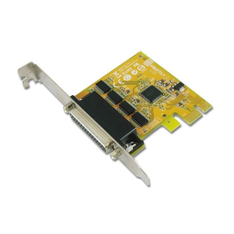 SUNIX 4-port RS-232 PCI Express Card รุ่น #SER6456A