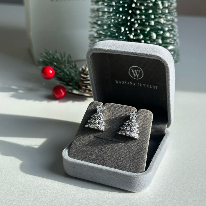 wassana.jewelry ต่างหูรุ่น Christmas tree