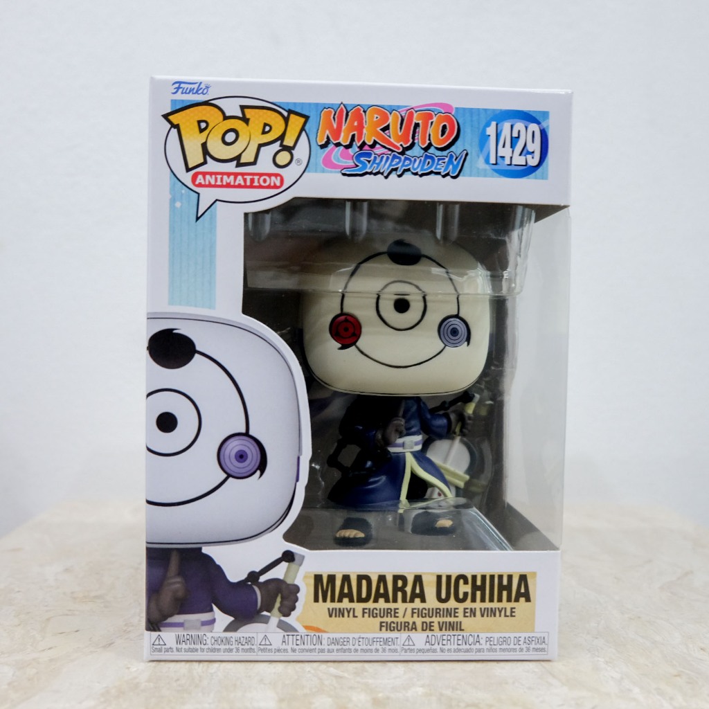 [Naruto] Funko Pop Anime Naruto - Madara Uchiha with Mask ของแท้ กล่องสวย