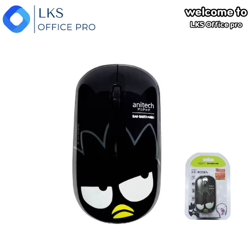 Anitech X Sanrio เมาส์ไร้สาย Anitech รุ่น XO-W238-BK
