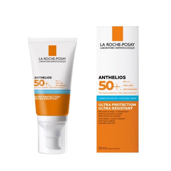 LA ROCHE-POSAY Anthelios Uv mune 400 Hydrating Cream Spf50+ (Sans Parfum)50ml.