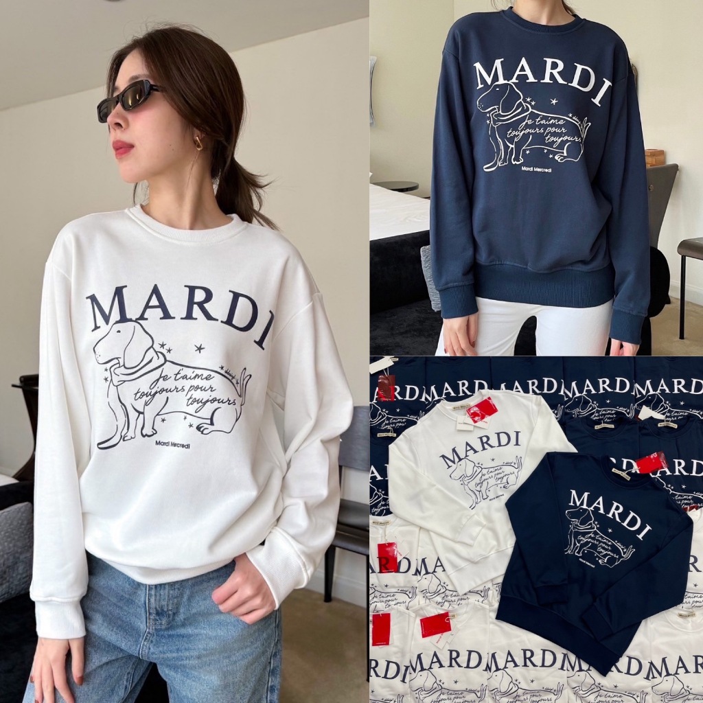เสื้อสเวตเตอร์แขนยาว ชนช็อป ตามแบรนด์ดังเกาหลี น่ารักมากค่ะ งานตามหา เนื้อผ้านุ่มนิ่มอย่างดี ยืดหยุ่นได้เยอะ
