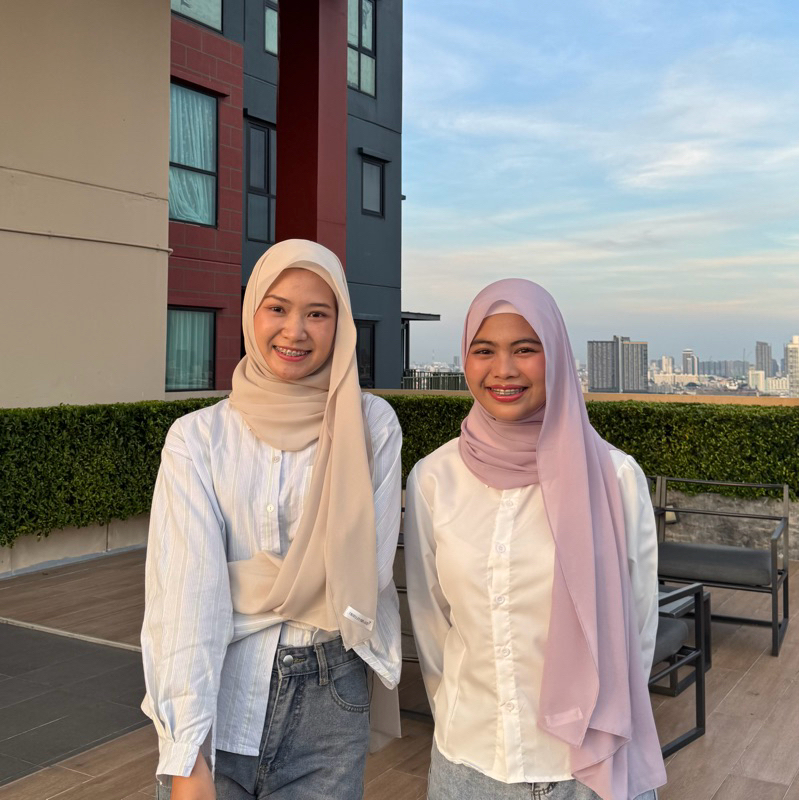 Hijab Chiffon premium🎀