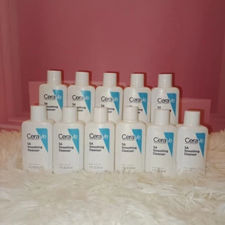 CeraVe SA Cleanser cerave sa smoothing cleanser โฟมล้างหน้า เซราวี เจลล้างหน้า ลดสิว ขนาดทดลอง 30ml.