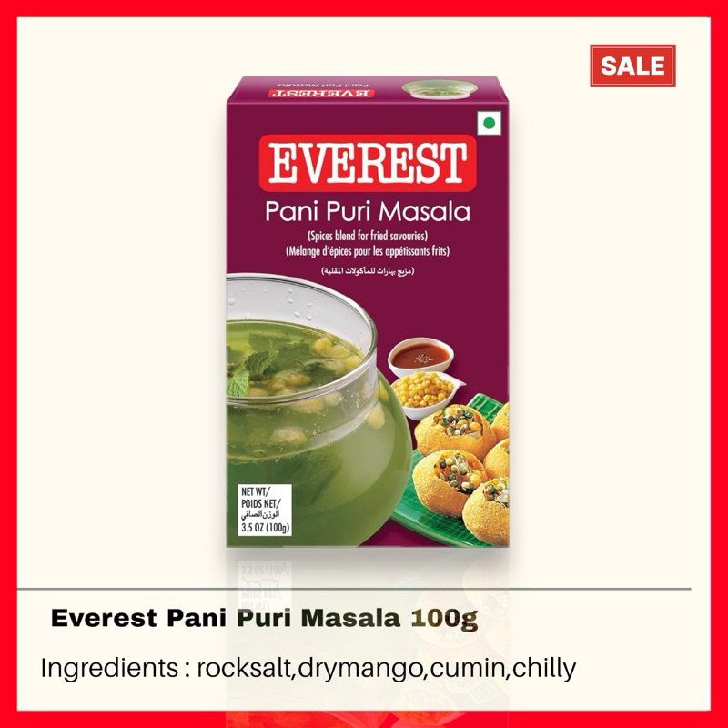 EVEREST PANI PURI 100g mixed masala powder