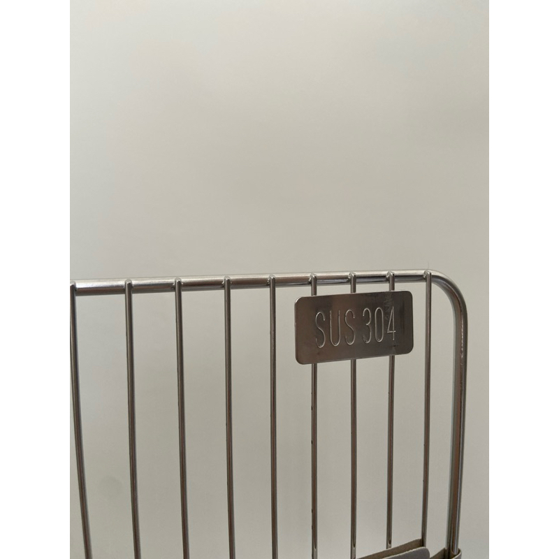 ตะแกรงสแตนเลส sus304 ขนาด 48*29.5cm แบบเส้นตรง/ตาหมากรุก ใช้งานอเนกประสงค์ ตะแกรงปิ้งย่าง รองพักอาหาร - รูปที่ 3