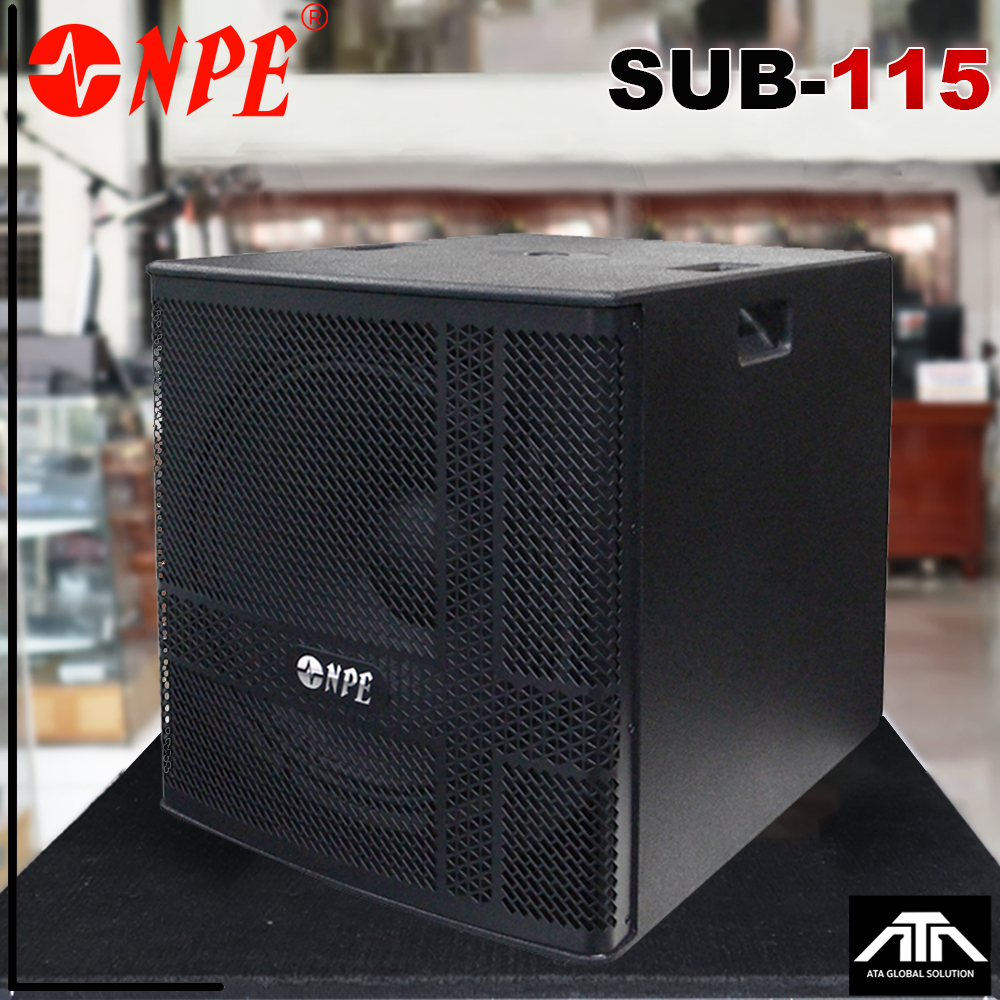 ชุดตู้ลำโพง NPE SUB-115 ตู้ซับเบส15นิ้ว NPE SUB 115 กำลังขับ 600วัตต์ สูงสุด 1200 วัตต์