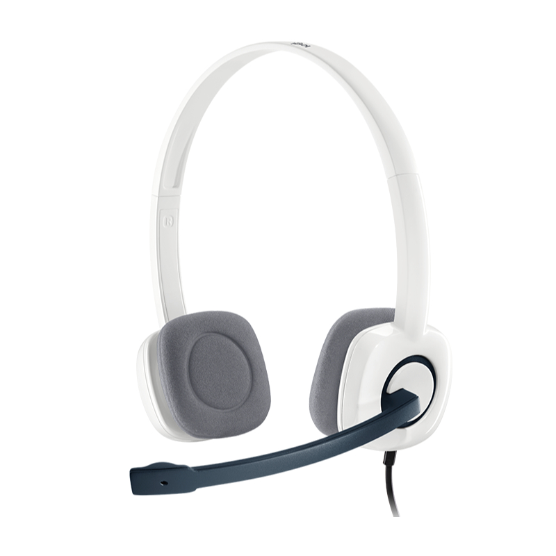 ***Clearance***Logitech H150 Jack3.5mm White Headset Warranty 1-Year by Logitech