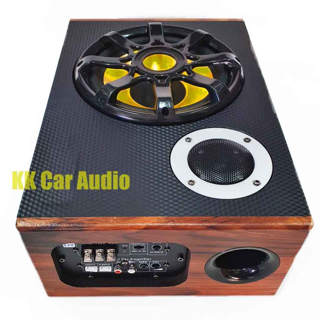 SOWAY SUBBOX 8 นิ้ว ซับบ๊อก 8นิ้ว ตู้ซับมีแอมป์ในตัว ตู้ซับรถยนต์ ขนาดกระทัดรัด เสียงแน่น