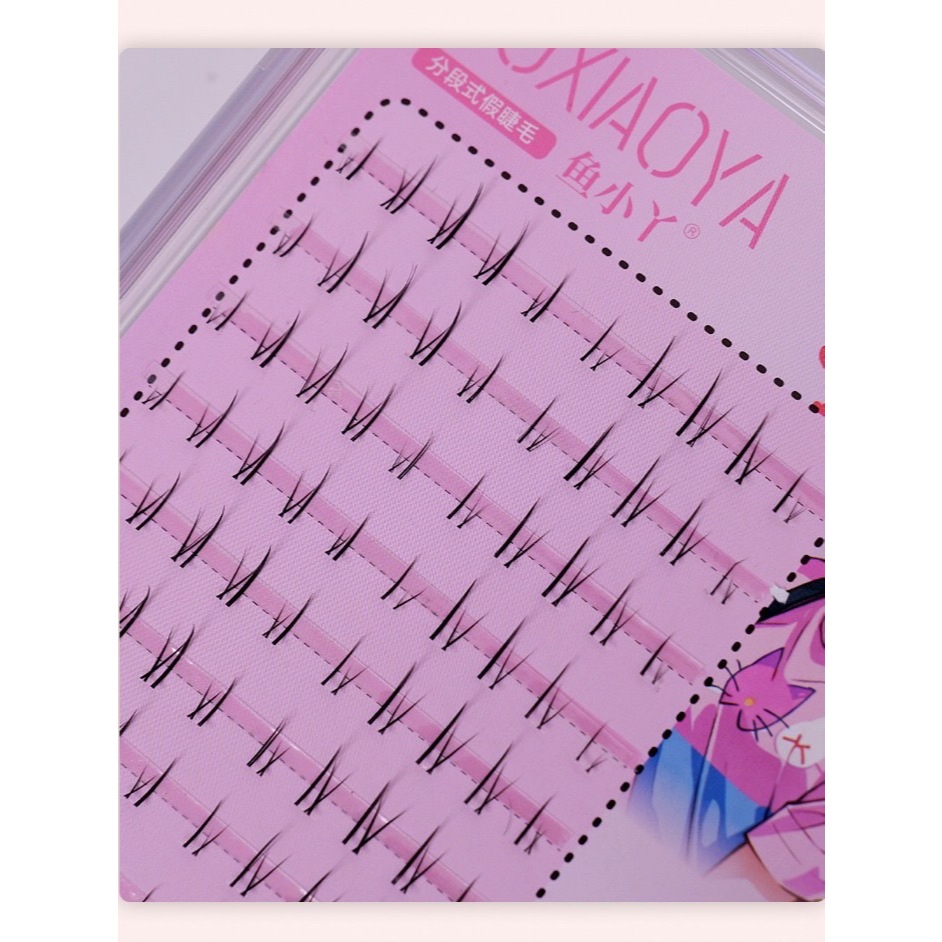 ขนตาล่างปลอม รุ่น AMIL ขนตาล่างแบบแบ่งช่อสำเร็จ 3D ความยาว 4-7 mm. ยาวนุ่ม ไม่แข็ง ขนนุ่ม แกนเอ็นบางใส เป็นธรรมชาติ - รูปที่ 5