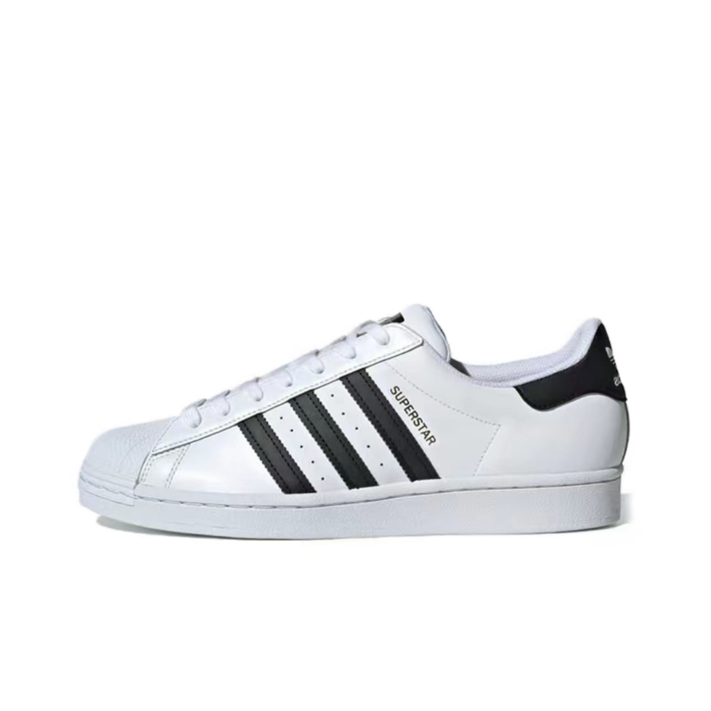 【Adidas Official store】Adidas originals Superstar unisex รองเท้าผ้าใบหุ้มข้อต่ำน้ำหนักเบาเปรี้ยวนำเทรนด์หัวเชลล์