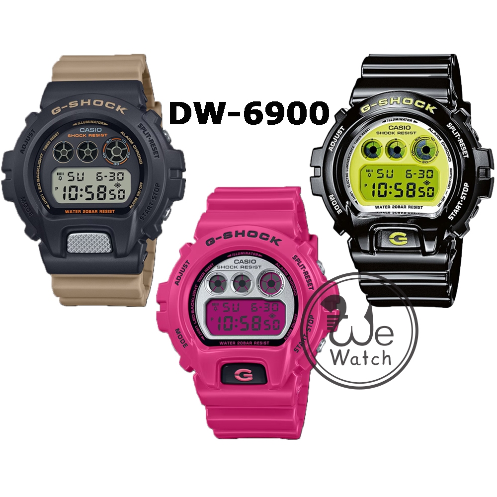 G-Shock รุ่น DW-6900 DW-6900RCS DW-6900RCS-1 DW-6900RCS-4 DW-6900RCS-7 องแท้ ประกันศูนย์ CMG CASIO