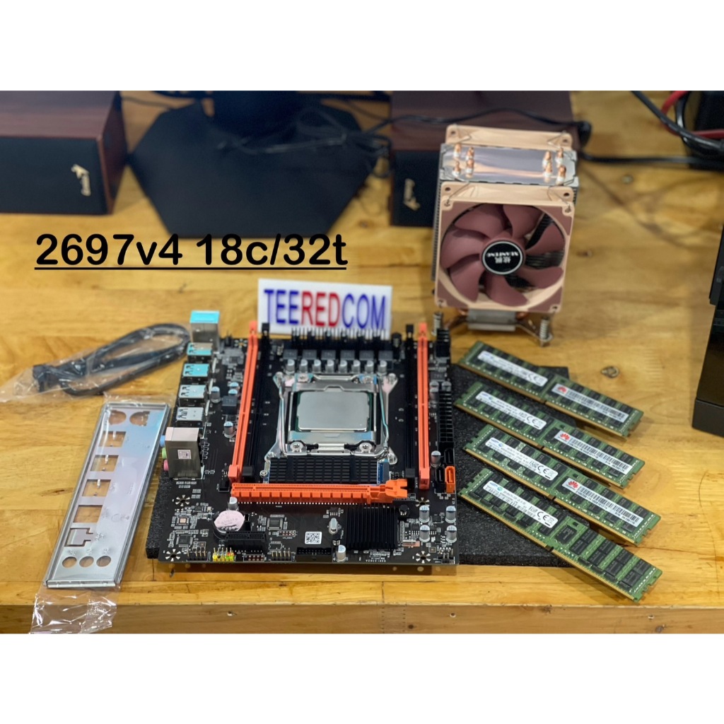 Mb x99+cpu INTEL XEON E5 2697 V4 18c/36t +ram ddr4 16-128gb/M.2 NVME