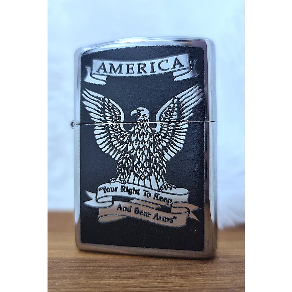 ZIPPO นกอินทรี อเมริกา แท้ 100% USA