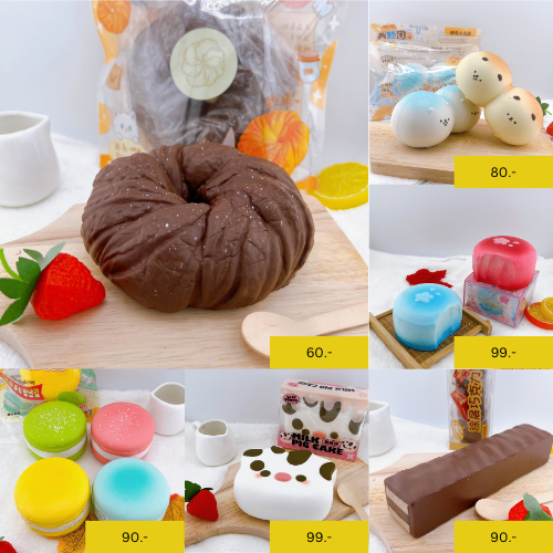 [พร้อมส่งจากไทย] สกุชชี่ งานลดฉ่ำ งานเหลือน้อย รวมตะกร้า Squishy รวมแบรนด์ รวม สกุชชี่ ไลฟ์มีโค้ดลด50%
