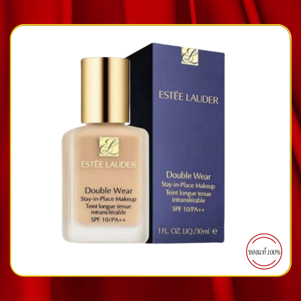 เอสเต ลอเดอร์ ครีมรองพื้น Estee Lauder Double Wear Stay In Place Makeup SPF10/PA++ Foundation 30 ml รองพื้น รองพื้นใบหน้