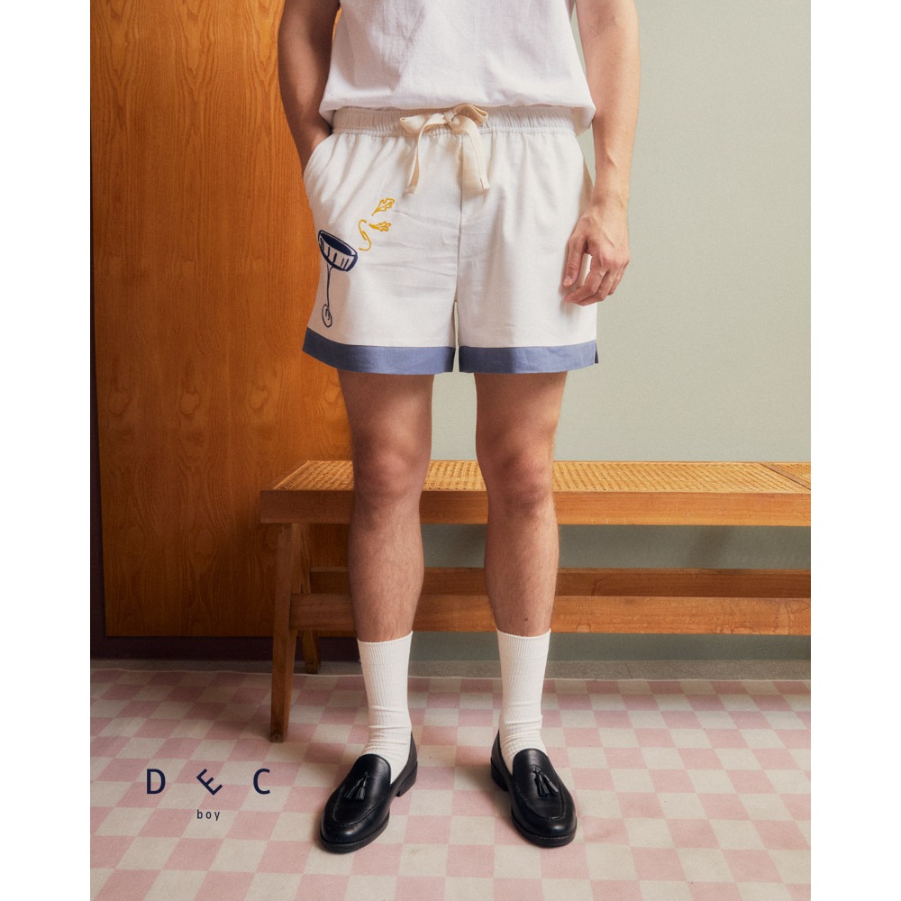 Decemboy Festive Fizz Short-White