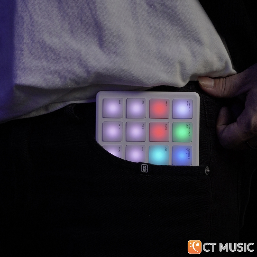 M-VAVE SMC-PAD Pocket Midi Controller มีดี้คอนโทรลเลอร์ MVAVE SMCPAD MidiController - รูปที่ 5