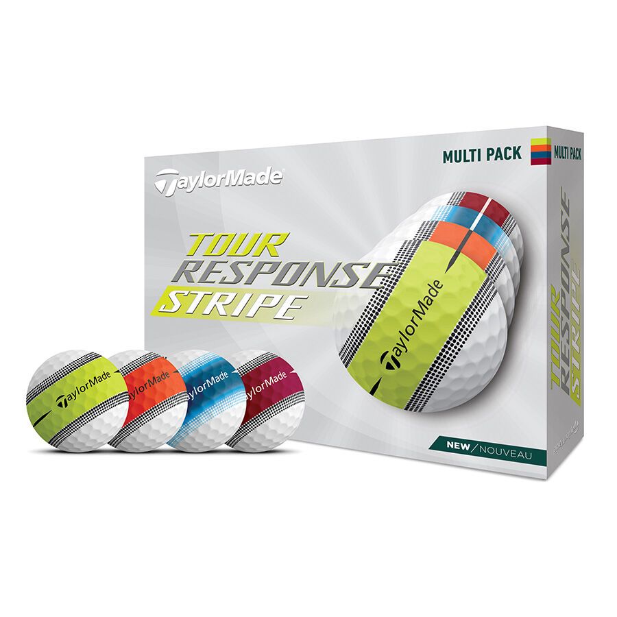 [ของใหม่] ลูกกอล์ฟ TAYLORMADE TOUR RESPONSE STRIPE