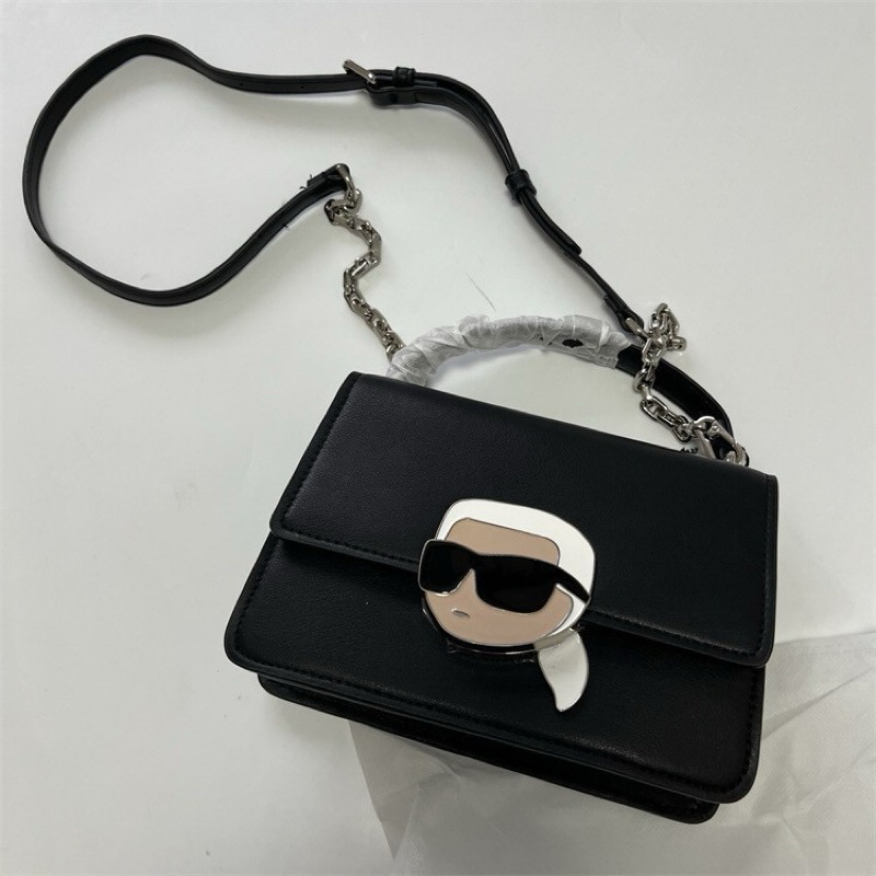 กระเป๋าสะพาย Karl Lagerfeld Leather bag - Black