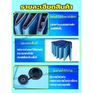 🐶สระน้ำสุนัข สระว่ายน้ำสัตว์เลี้ยง อ่างอาบน้ำสำหรับสัตว์เลี้ยงสามารถพับ วัสดุPVC พร้อมช่องระบายน้ำ มี 3 ขนาด