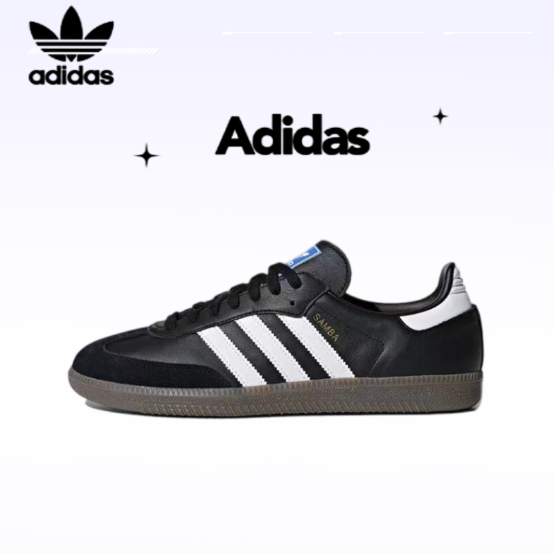 adidas ไลฟ์สไตล์ รองเท้า Samba OG Unisex สีดำ B75807