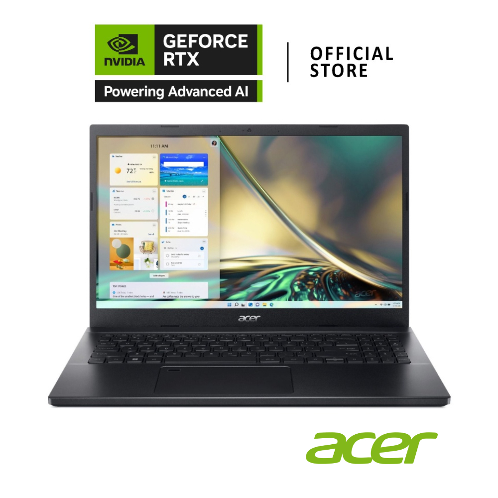 ACER ASPIRE 7 / GeForce RTX 3050 4GB / INTEL I5-1240P (A715-51G-51HN) Black