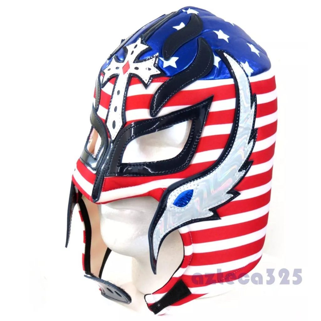 หน้ากาก Rey Mysterio Adult Lucha Libre Wrestling Mask - USA