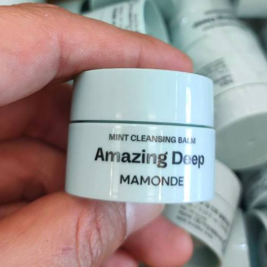 บาล์มทำความสะอาดล้ำลึก [MAMONDE] Mint Amazing Deep Cleansing Balm Mini, 7ml - รูปที่ 5