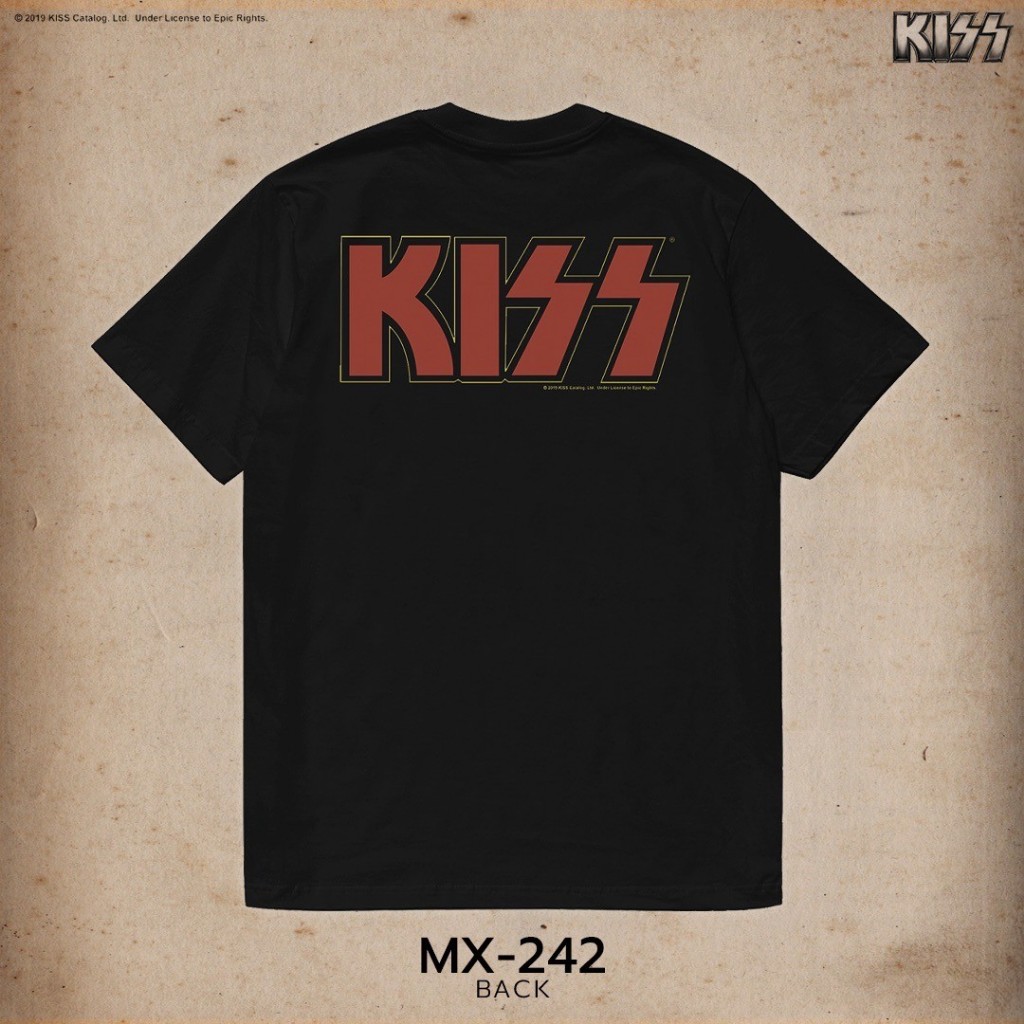 Power 7 Shop เสื้อยืดวง คิส ลิขสิทธ์แท้ KISS T-SHIRTS (MX-242) — صورة 4