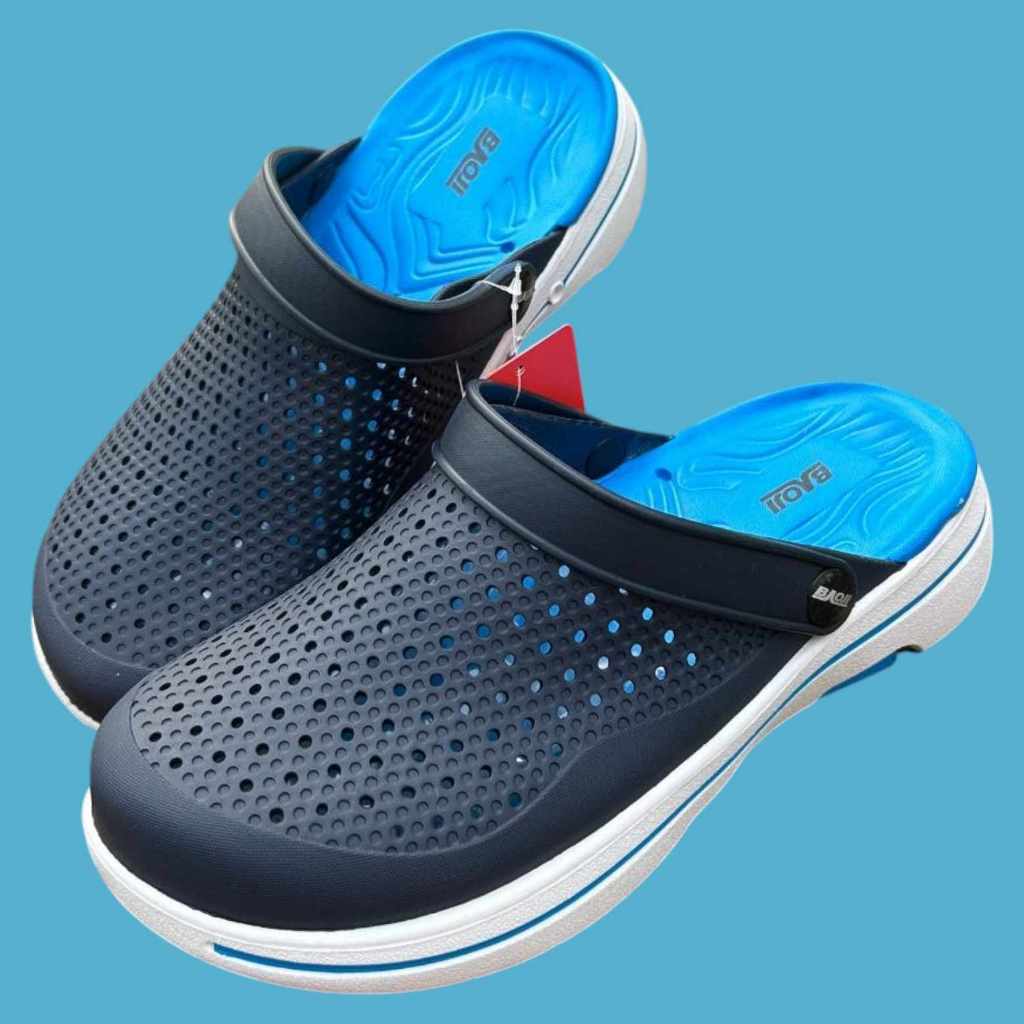 รองเท้า BAOJI สวมหัวโต​ หนานุ่ม​สบายเท้า​ ทนทานไม่ลื่น BO41-809 Size 41-45