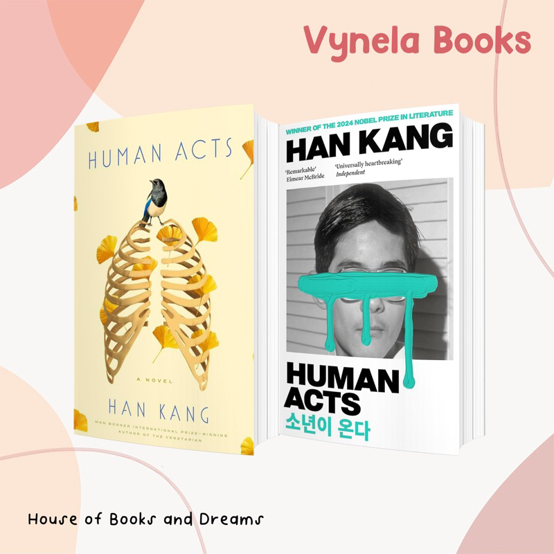 VYNELA (หนังสือภาษาอังกฤษ) HUMAN ACTS (US / UK EDITION) — HAN KANG, DEBORAH SMITH (TRANSLATOR)
